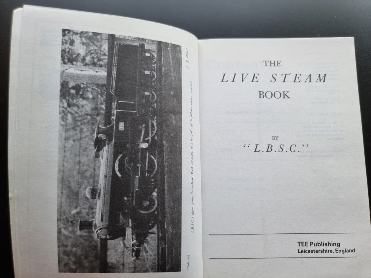 The Live Steam Book (Lbsc, 1990)