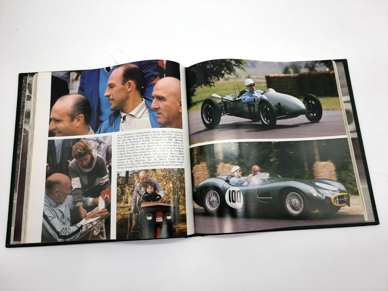 Stirling Moss (Karl Ludvigsen, leatherbound, limited signed edition)