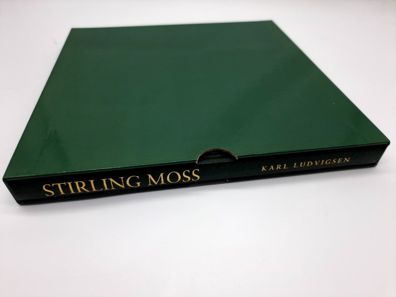 Stirling Moss (Karl Ludvigsen, leatherbound, limited signed edition)