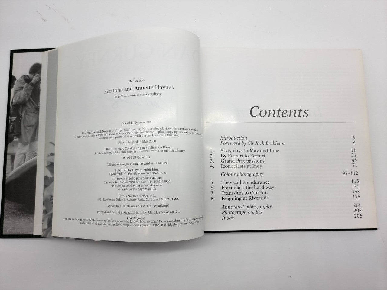 Dan Gurney (Karl Ludvigsen, leatherbound, limited signed edition)