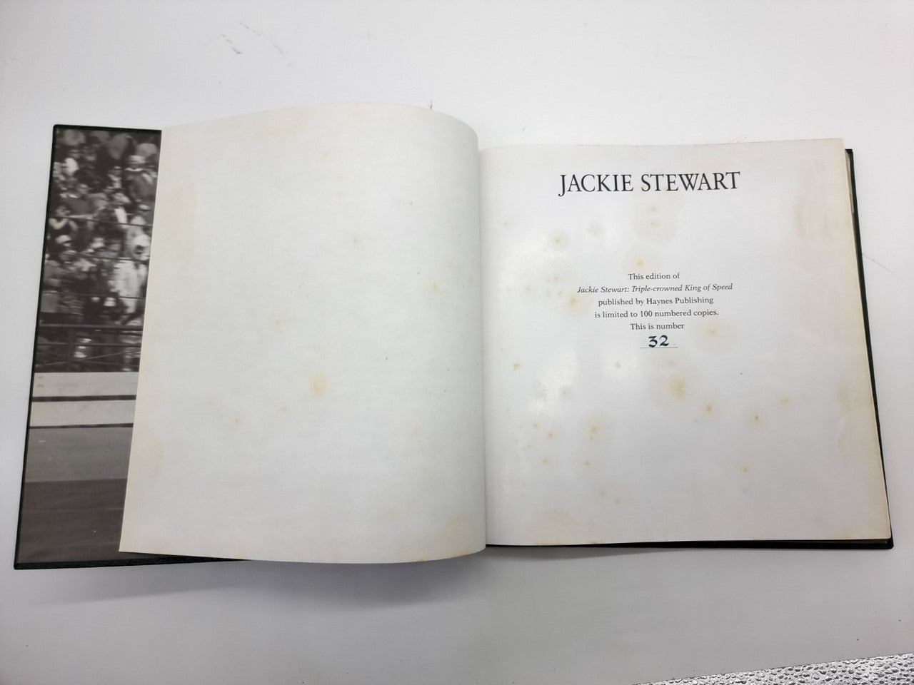Jackie Stewart (Karl Ludvigsen, leatherbound, limited signed edition)