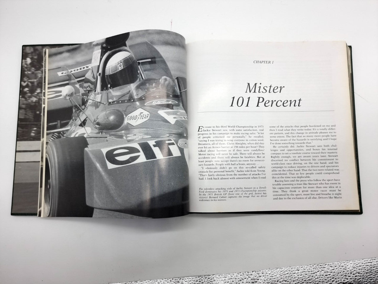 Jackie Stewart (Karl Ludvigsen, leatherbound, limited signed edition)
