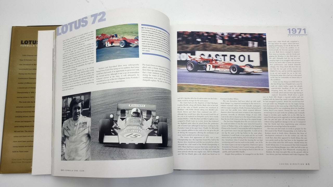 Lotus 72 Formula One Icon Publishers Edition (Signed, Limited Edition)