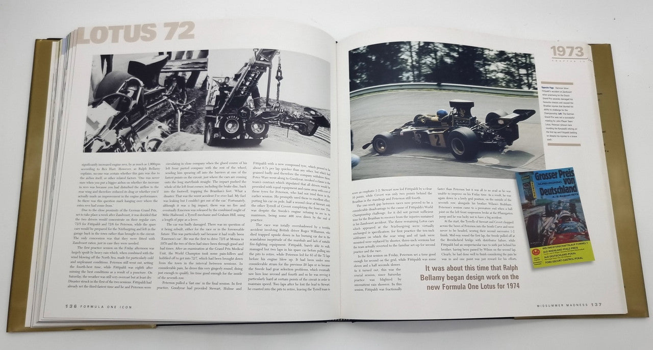 Lotus 72 Formula One Icon Publishers Edition (Signed, Limited Edition)