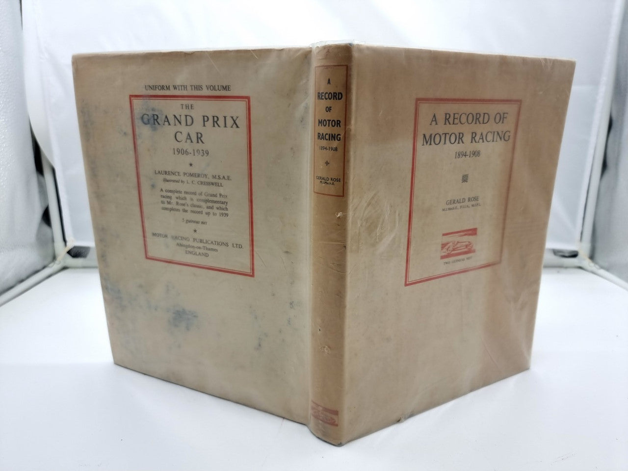 A Record of Motor Racing 1894-1908 (Gerald Rose, 1949)