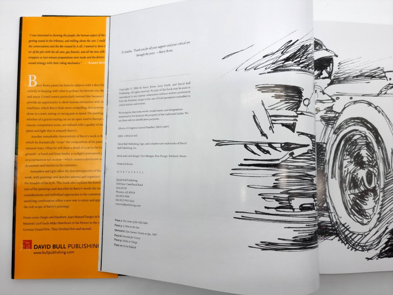 Atmosphere and Light The Automotive Paintings of Barry Rowe (Barry Rowe & Gary Doyle, signed) (9781893618343)