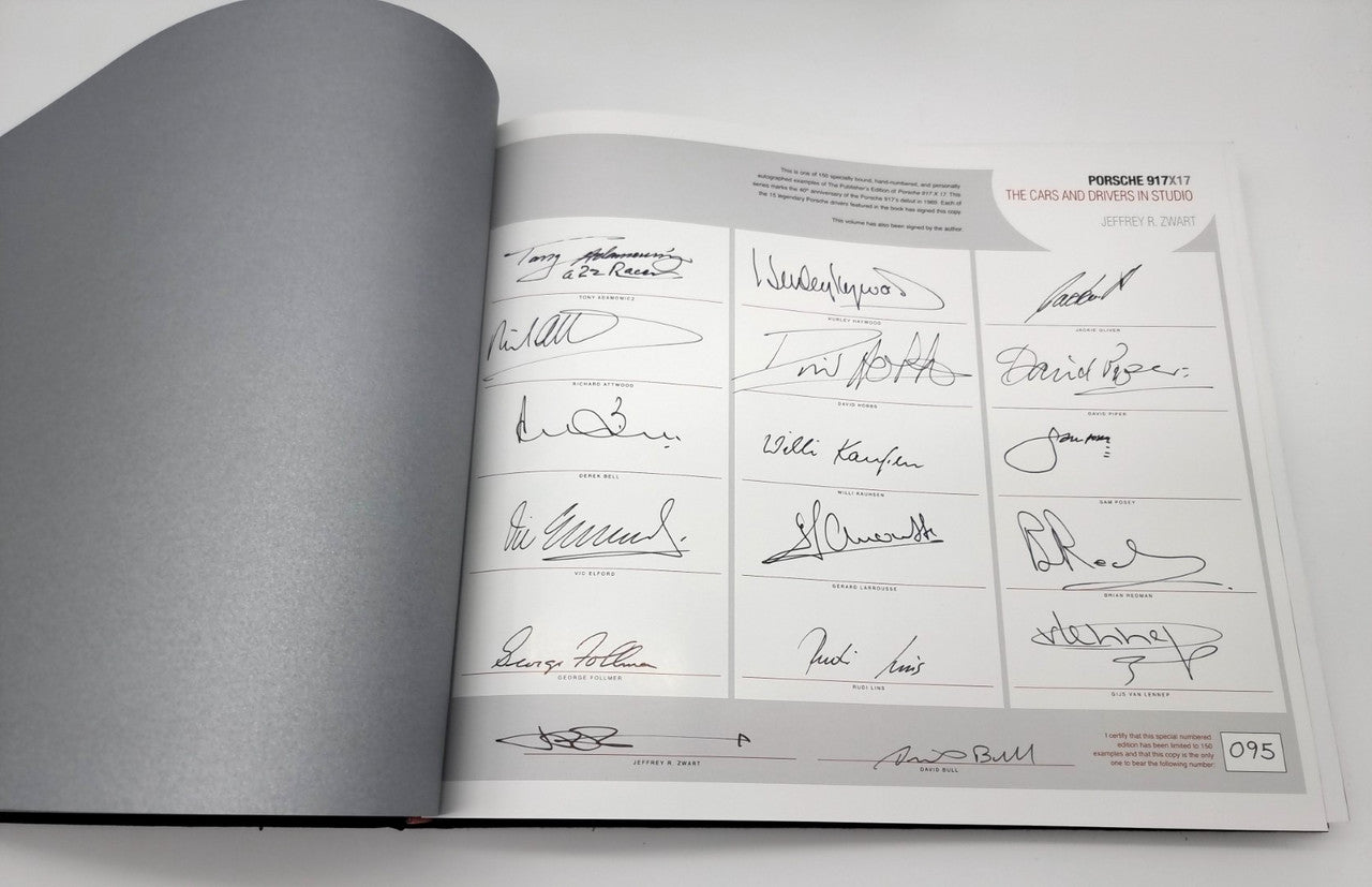 Porsche 917 X17 Publisher's Edition (Jeffrey R. Zwart, 2009)