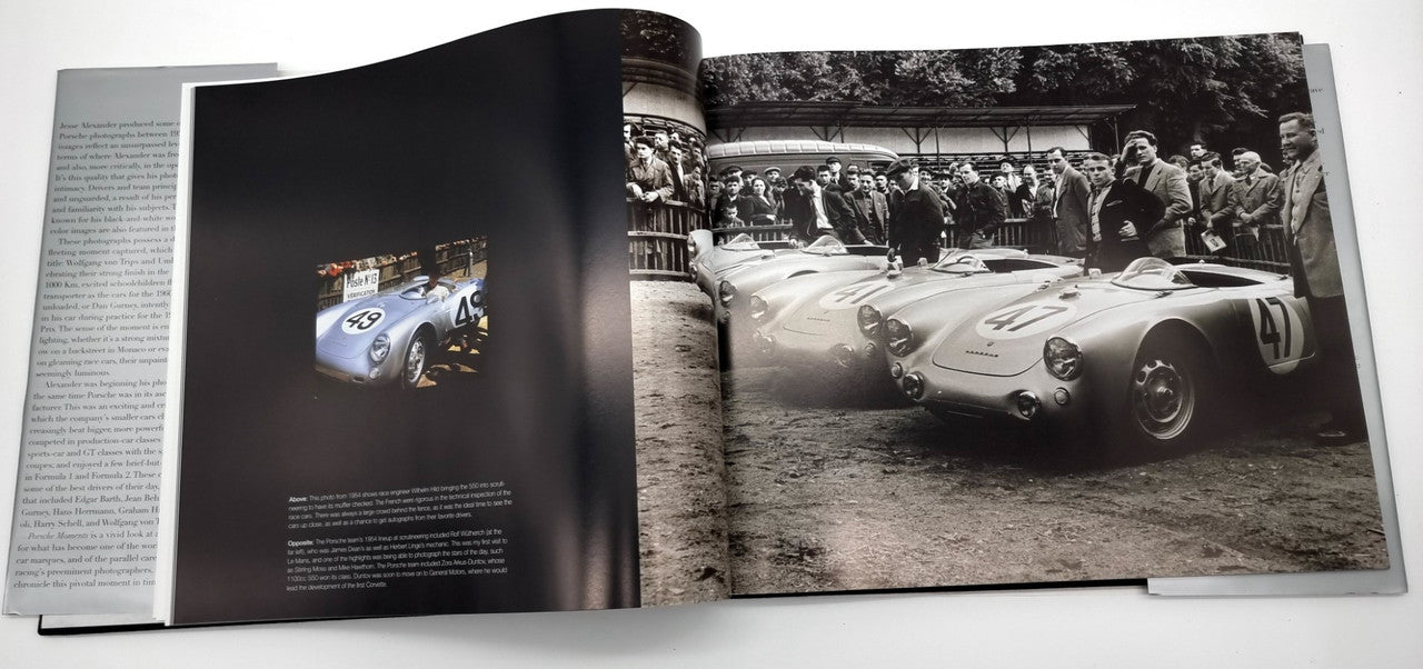 Porsche Moments Photographs from Europe and Mexico 1953-1962 (Jesse Alexander, 2006) (9781893618701)