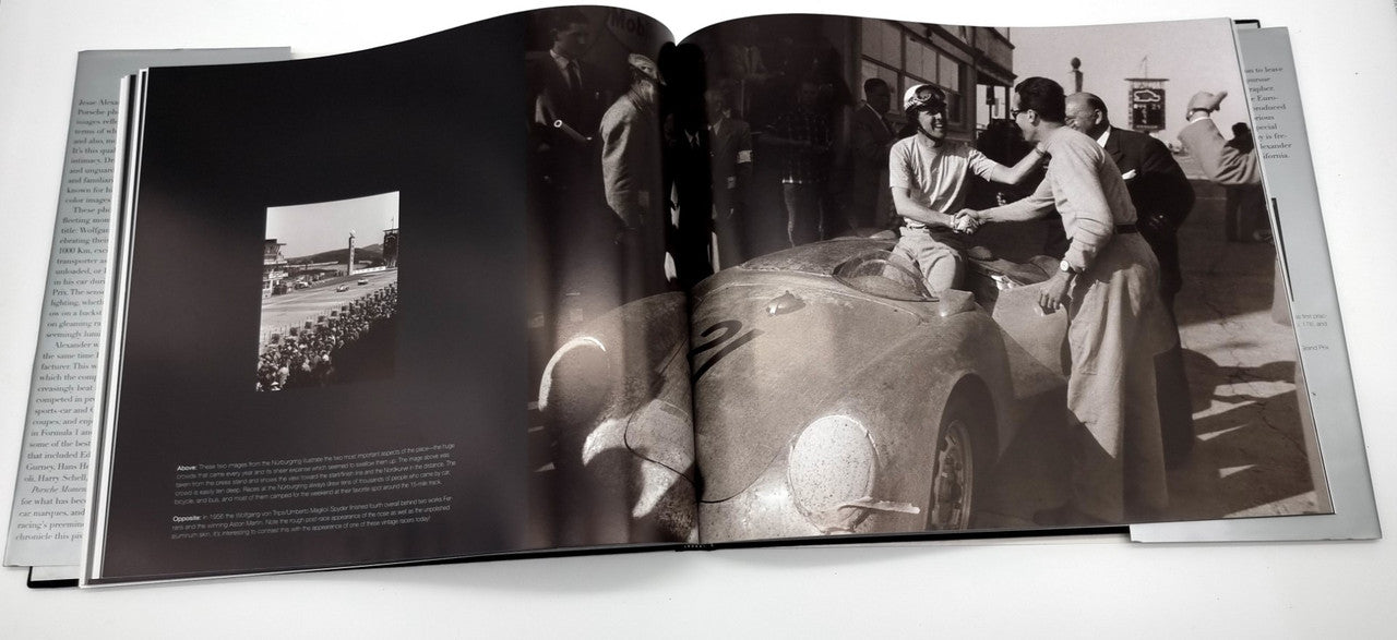Porsche Moments Photographs from Europe and Mexico 1953-1962 (Jesse Alexander, 2006) (9781893618701)
