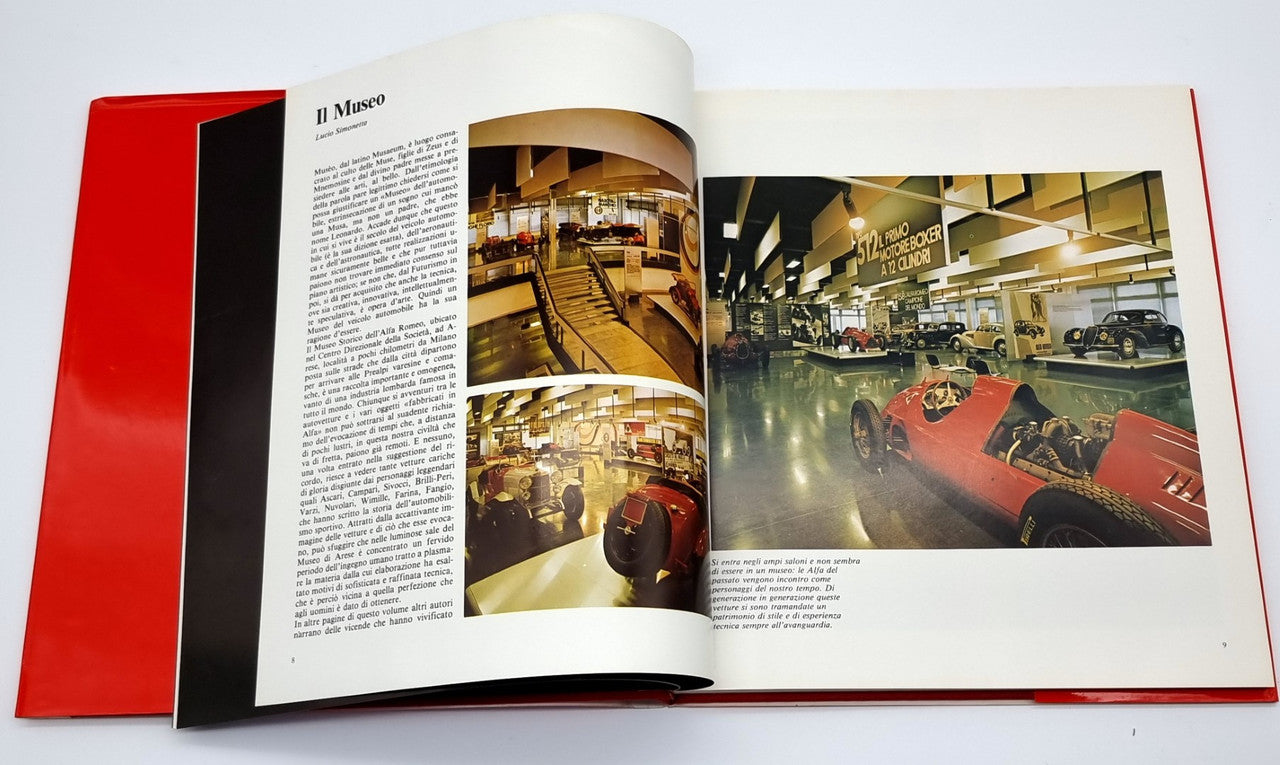 Museo Storico Alfa Romeo (Italian Text, Cariplo 1978) (B00295UATU)