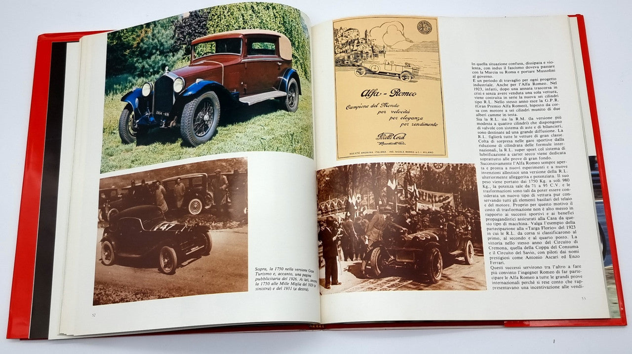 Museo Storico Alfa Romeo (Italian Text, Cariplo 1978) (B00295UATU)