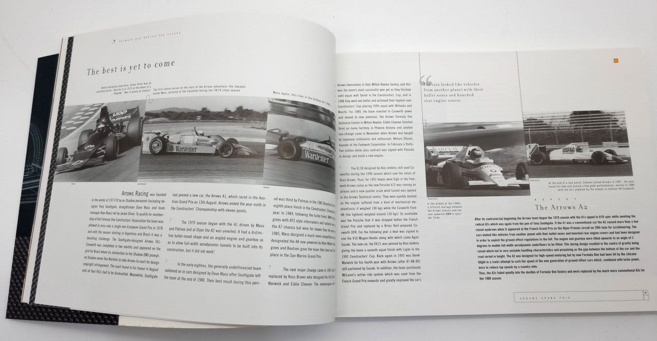 Formula One Behind the Scenes - Factories, Technical and History (David Waldron, 2000) (9782930120452)