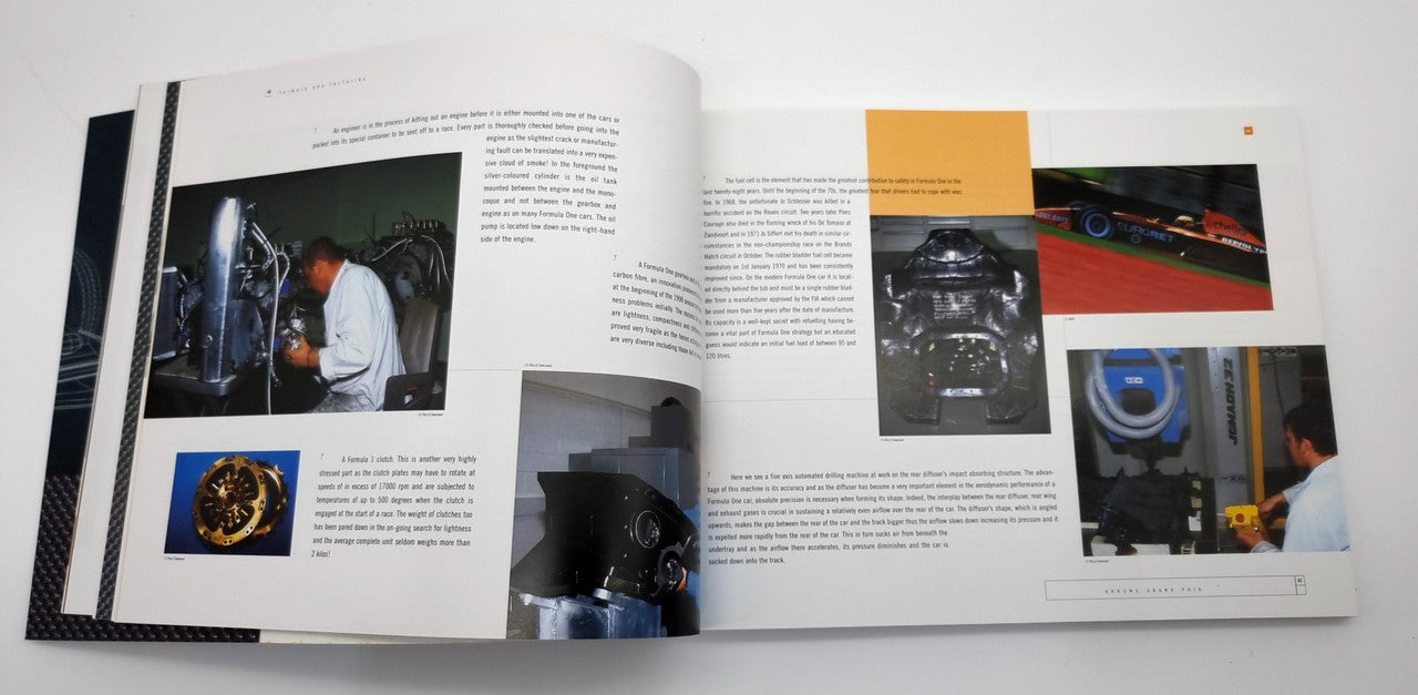 Formula One Behind the Scenes - Factories, Technical and History (David Waldron, 2000) (9782930120452)