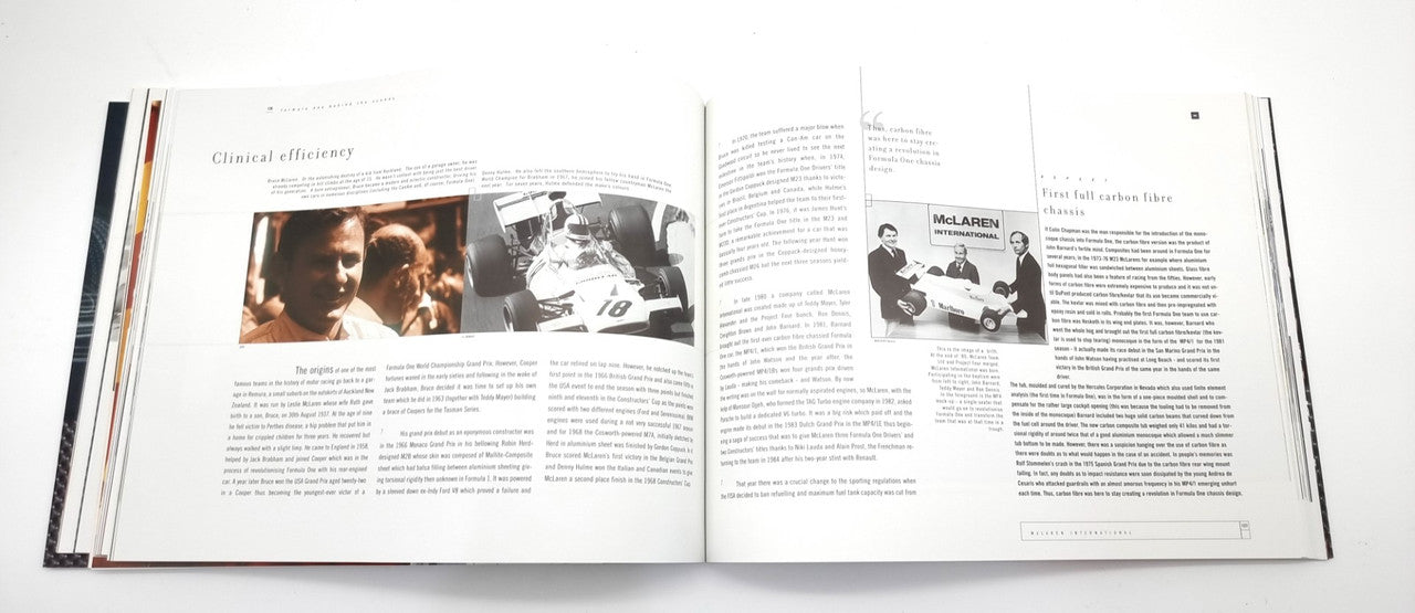 Formula One Behind the Scenes - Factories, Technical and History (David Waldron, 2000) (9782930120452)