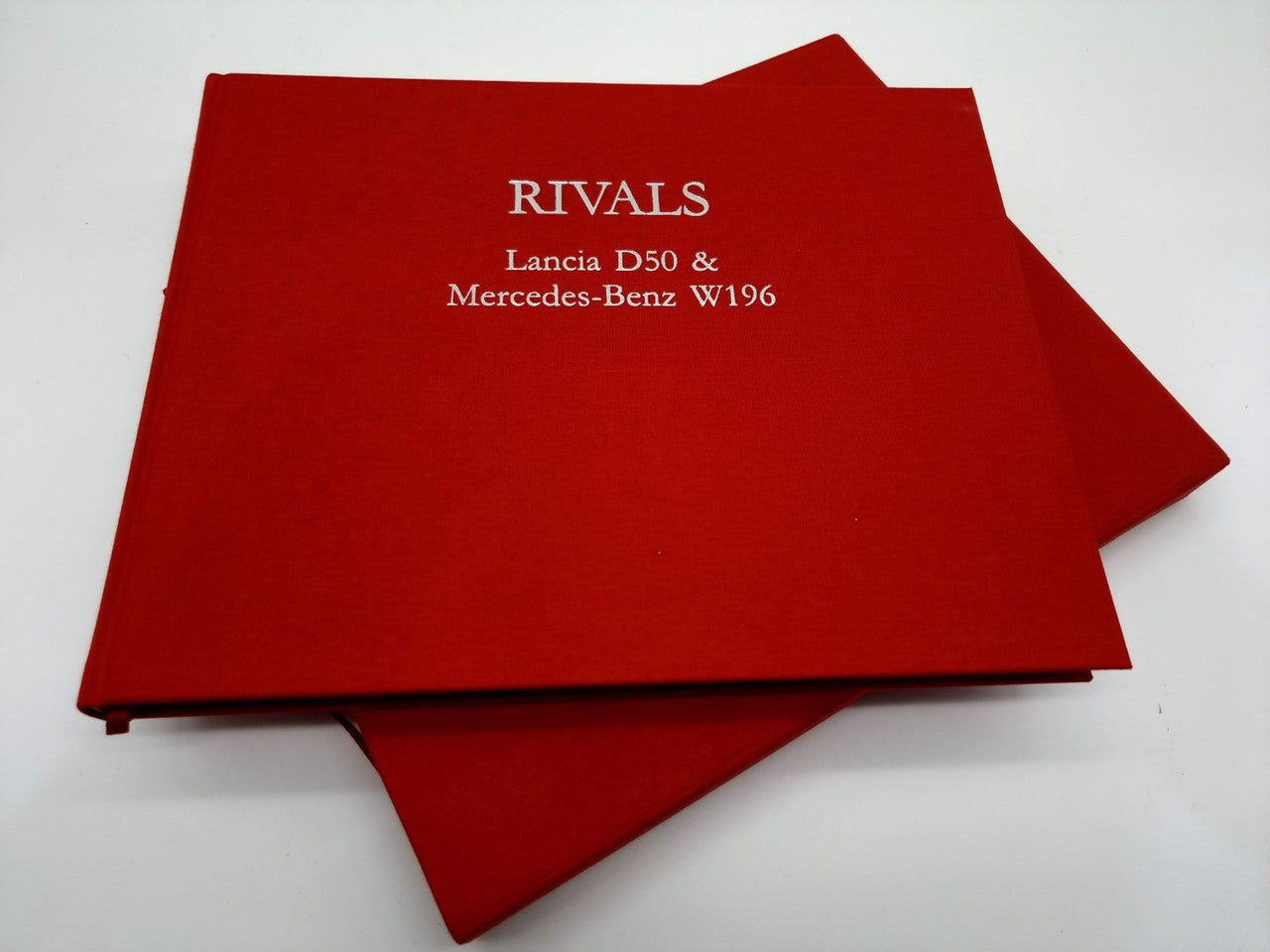 Rivals Lancia D50 & Mercedes-Benz W196 (Limited Edition, Signed by Chris Nixon)