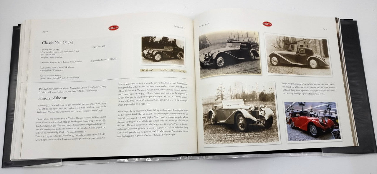 The Bugatti Type 57S - Evolution, Prototypes, Racing Cars, Production (Bernard Simon, Julius Kruta, 2003) (3937312145)