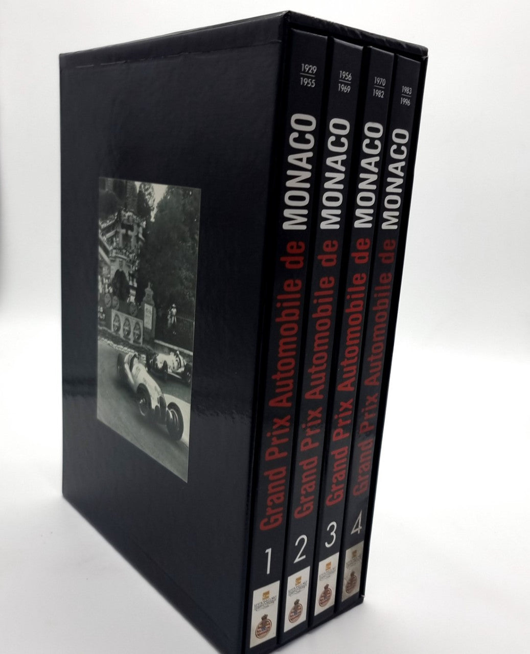 Grand Prix Automobile de Monaco 1929 - 1996 (4 Volumes in Slipcase, Moity Christian, 1996) (9782909413211)