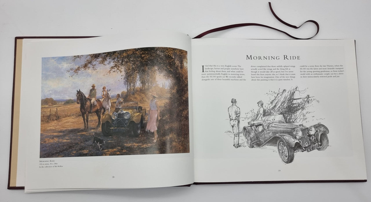 The Classic Car Paintings Of Alan Fearnley (Leatherbound, Signed, 2001) (1870586425)