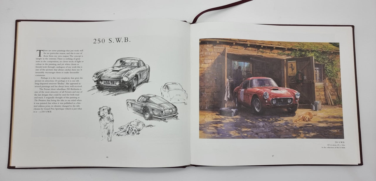 The Classic Car Paintings Of Alan Fearnley (Leatherbound, Signed, 2001) (1870586425)