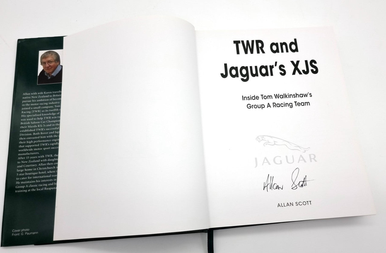 TWR and Jaguar's XJS - Inside Tom Walkinshaw's Group A Racing Team (SIGNED)
