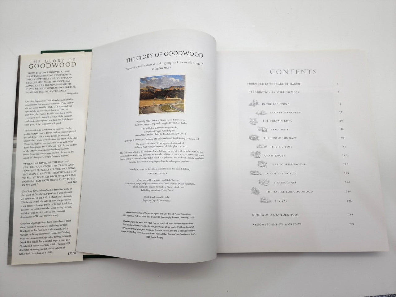 The Glory of Goodwood - The Spiritual Home of British Motor Racing (Hardcover by Mike Lawrence) (9781852278267)