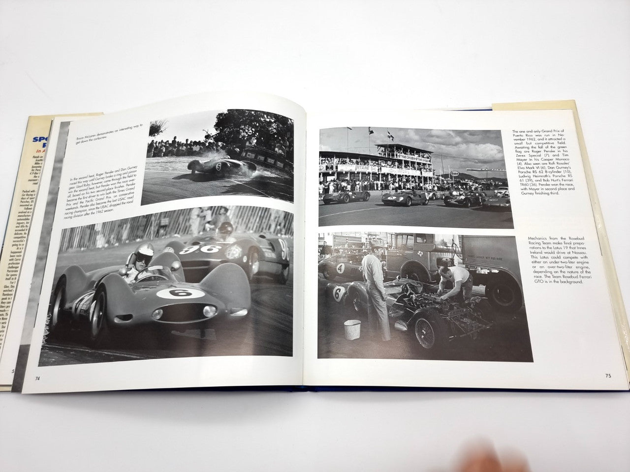 Pro Sports Car Racing in America 1958 - 1974 by Dave Friedman (1999, hardcover)
