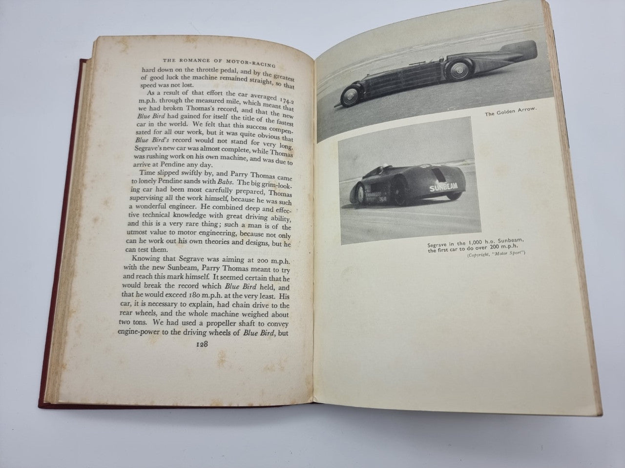 The Romance of Motor Racing (Sir Malcolm Campbell)