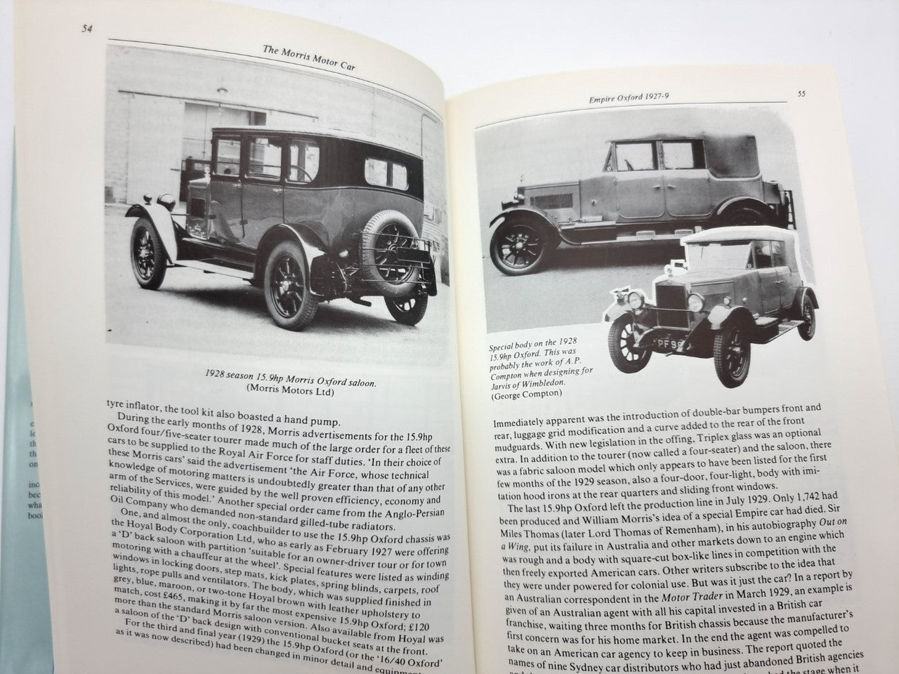 The Morris Motor Car 1913 - 1983 (Harry Edwards, 1997 Signed)