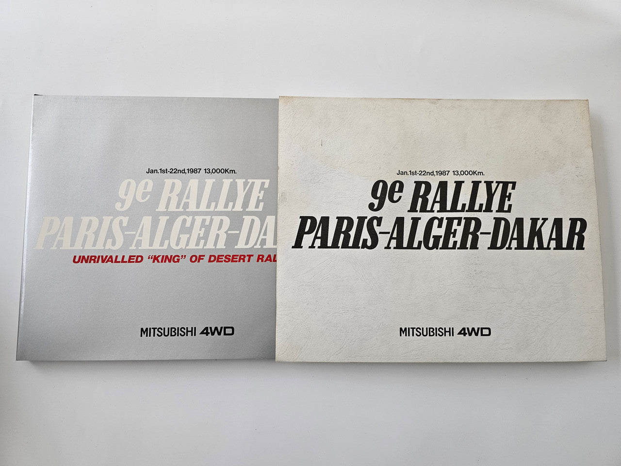 Jan. 1st-22nd, 1987 13000km 9e Rallye Paris-Alger-Dakar (Mitsubishi Motors)
