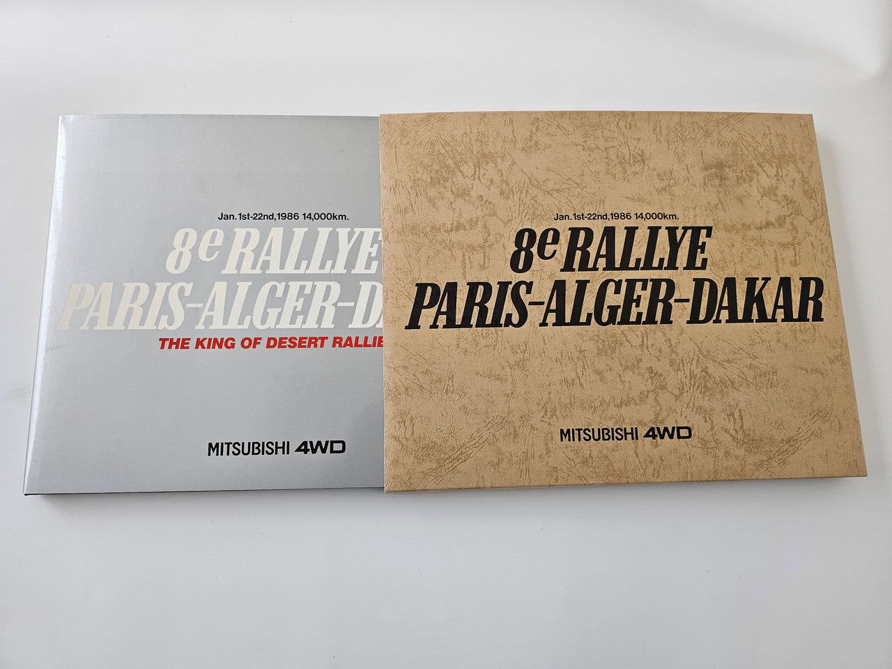 Jan. 1st-22nd, 1986, 14000km 8e Rallye Paris-Alger-Dakar - The King of the Desert Rallies (Mitsubishi Motors)