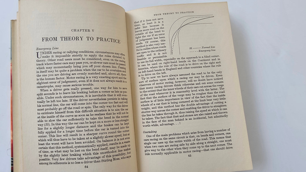 Open book with chapter titled 'From Theory to Practice' and printed text