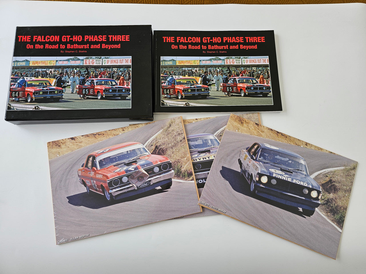 The Falcon GT-HO Phase Three On the Road to Bathurst and Beyond (Limited Ed. in Slipcase, Signed, Stephen Stathis)