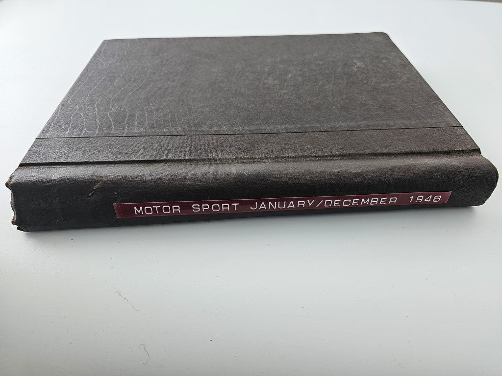 Motor Sport Magazine January/December 1948 Bound