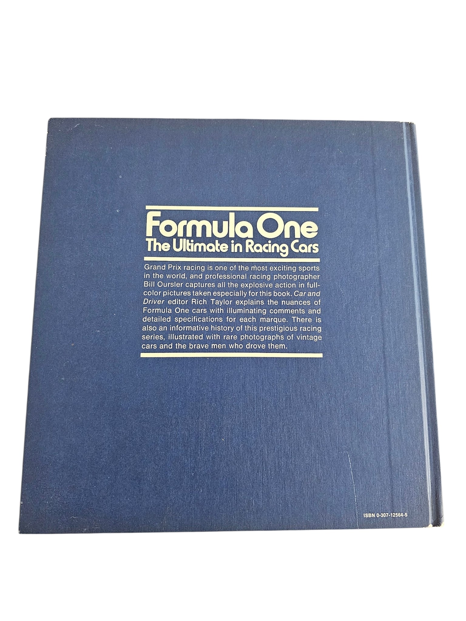 Formula One The Ultimate in Racing Cars (A Golden Wheels Book, Rich Taylor, 1974)