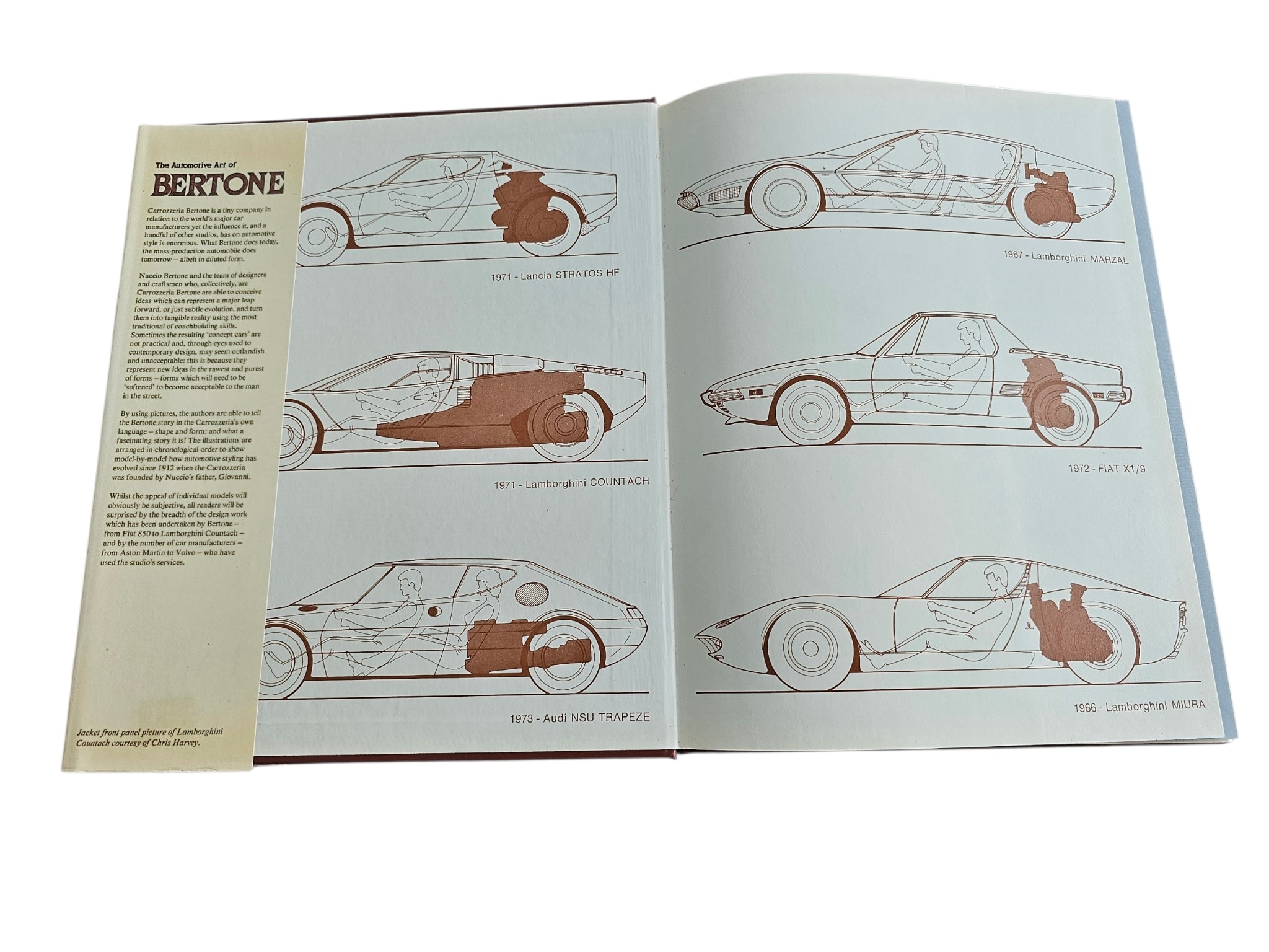 The Automotive Art of Bertone (Rob de la Rive Box Richard Crump, 1984)