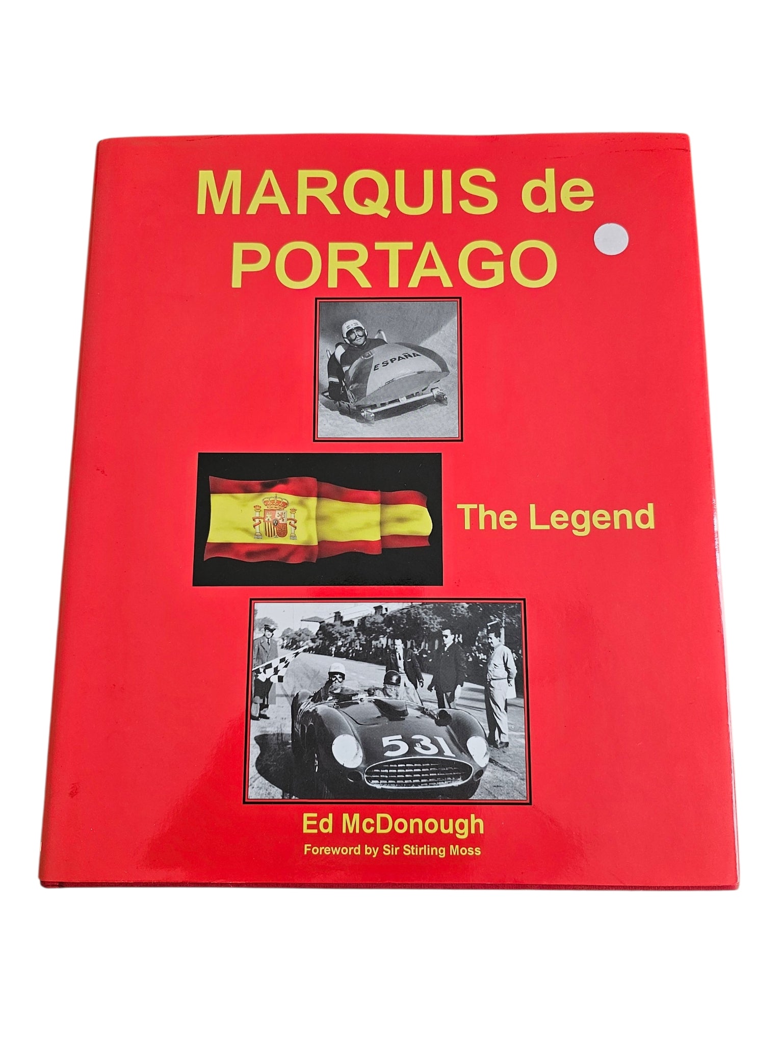 Marquis de Portago - The Legend, book cover, front