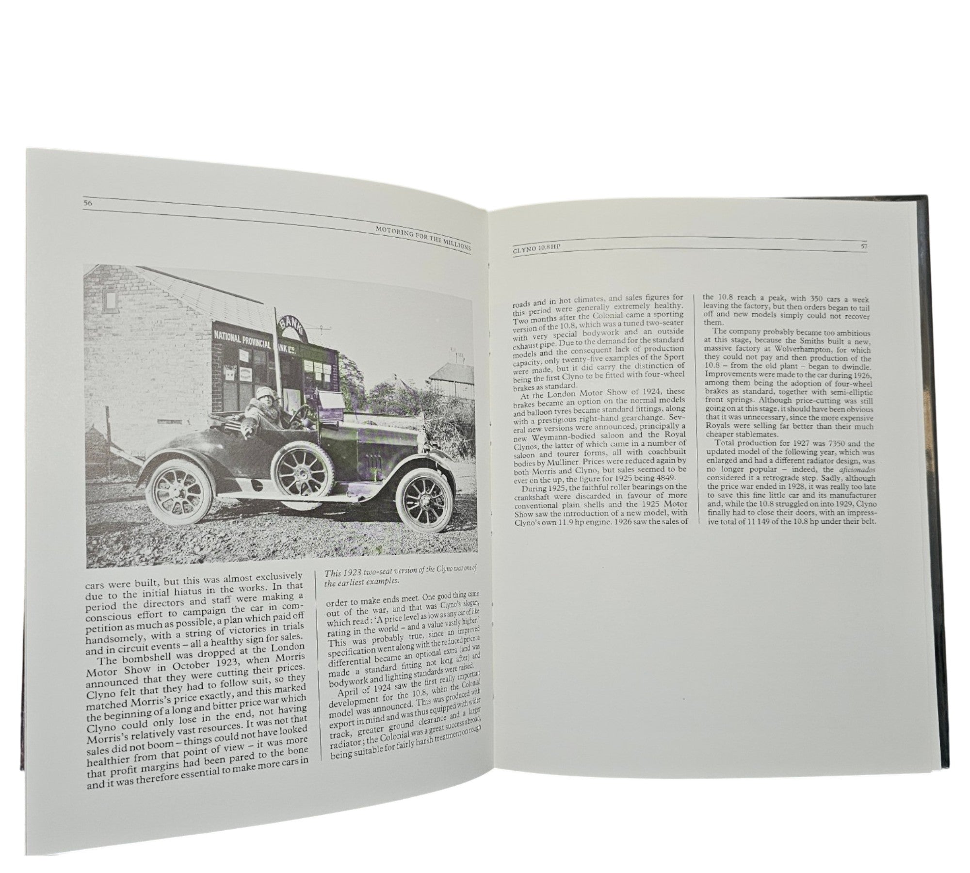 Motoring for the Millions — Ian Ward (Castles Publishers / Orbis, 1983)