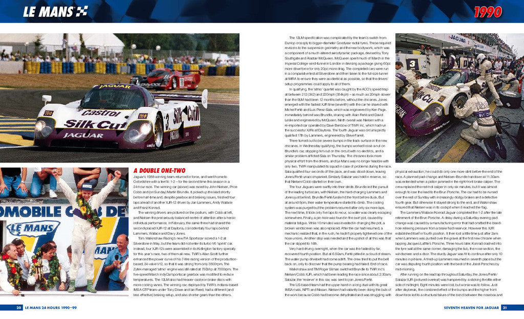 LE MANS: THE OFFICIAL HISTORY 1990–99 Sample Page
