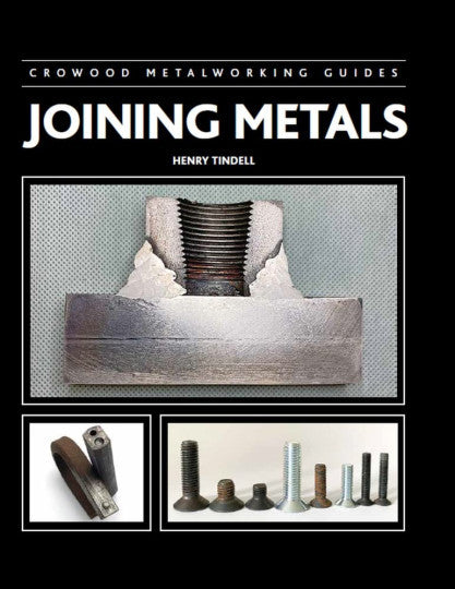 Joining Metals metalworking guides book cover with metal fastener illustration