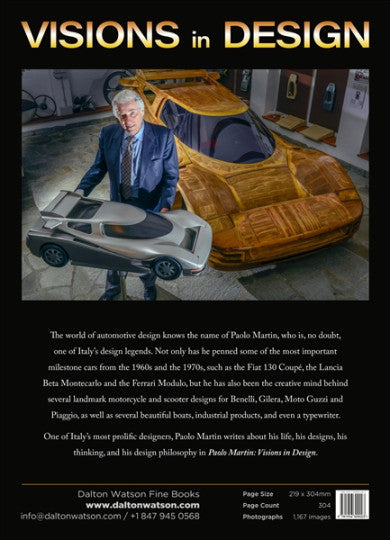 Book cover Visions in Design with car artwork and author names