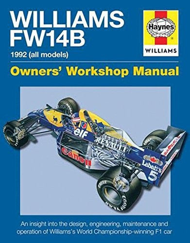 Williams FW14B 1992 (all models) Owners' Workshop Manual