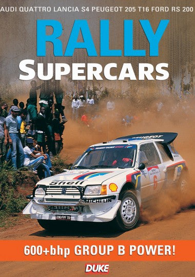 Rally Supercars DVD, 600+bhp Group B Power (55 Mins)