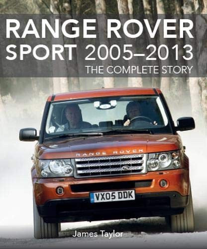 Range Rover Sport 2005–2013 book cover with orange SUV front view