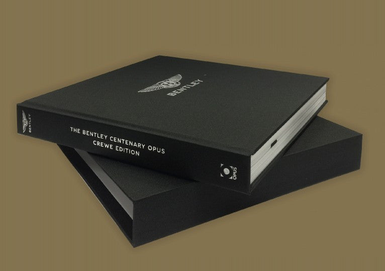Bentley Centenary Opus Crewe Edition black hardback book