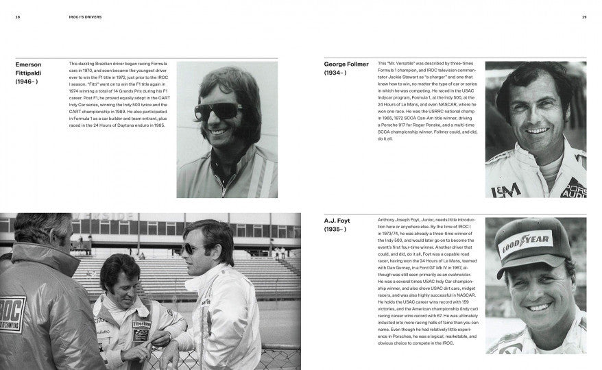 The IROC Porsches (Matt Stone) (The International Race of Champions, Porsche's 911 RSR, and the Men Who Raced Them)