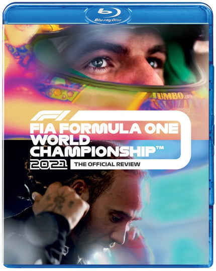 Blu-ray case for FIA Formula One World Championship 2022 official review, blue