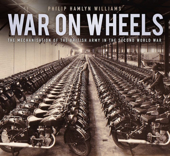History book cover with large title text and rows of tanks in black-and-white