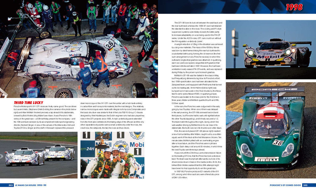 LE MANS: THE OFFICIAL HISTORY 1990–99 Sample Page