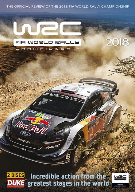 WRC FIA World Rally Championship 2018 DVD