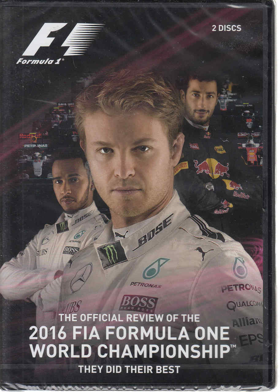 Formula One 2016 Official Season Review DVD (5017559128654 )